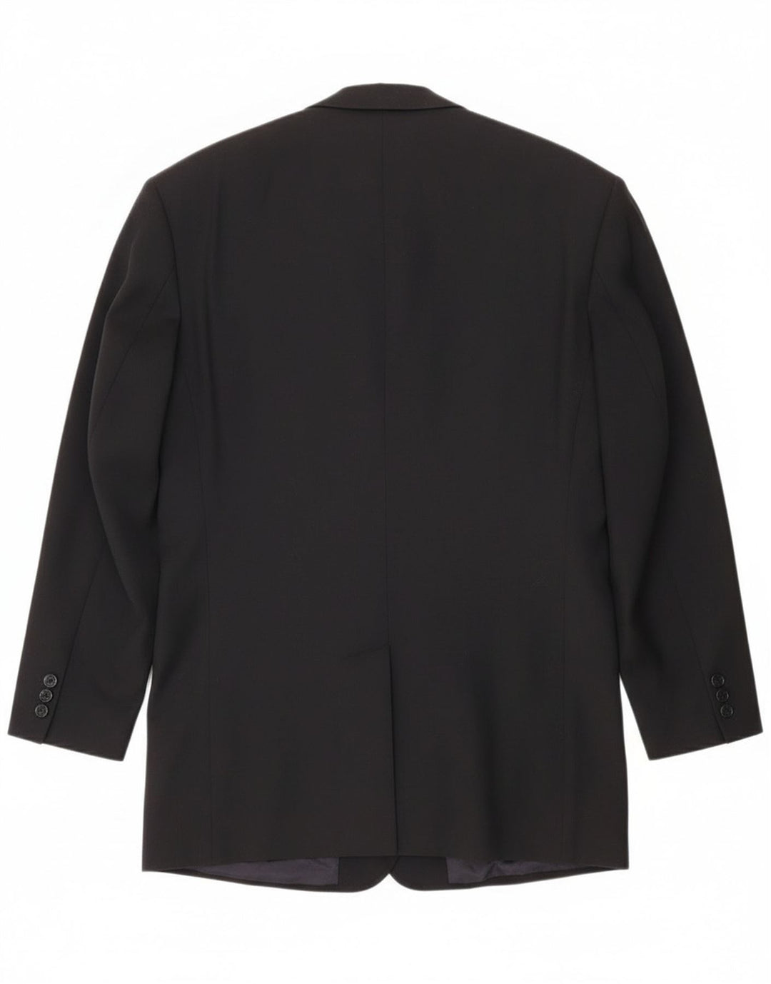 Hugo Boss Chaqueta tipo blazer con doble botonadura para hombre UK 40 Large Lana negra