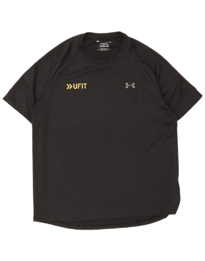 Under Armour - Camiseta gráfica para hombre, talla grande, color negro