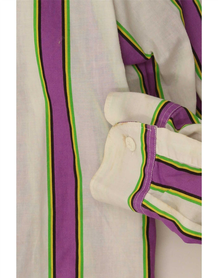 POP 84 Camisa Hombre Mediana Rayas Blancas