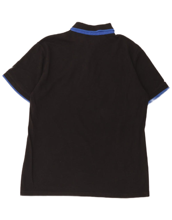Dickies Polo Hombre Grande Algodón Negro