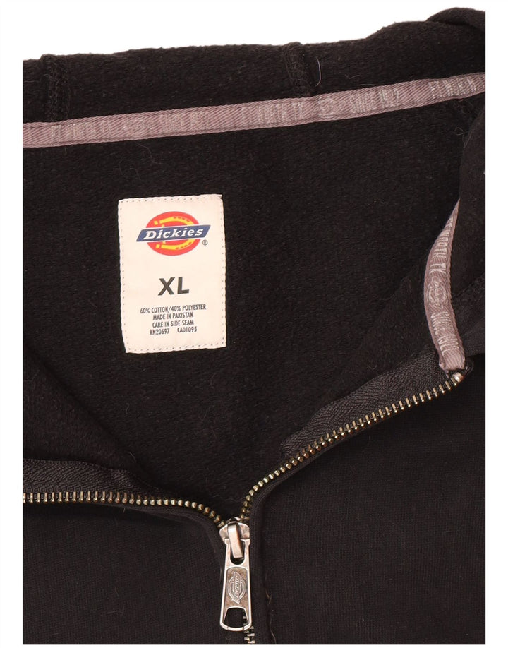 Dickies Sudadera con capucha y cremallera para mujer UK 40 XL Algodón negro
