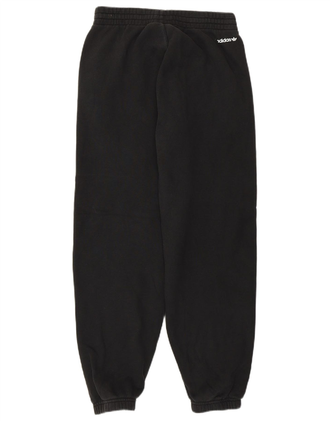 ADIDAS Pantalones de chándal gráficos para mujer Joggers UK 8 Pequeño Algodón negro