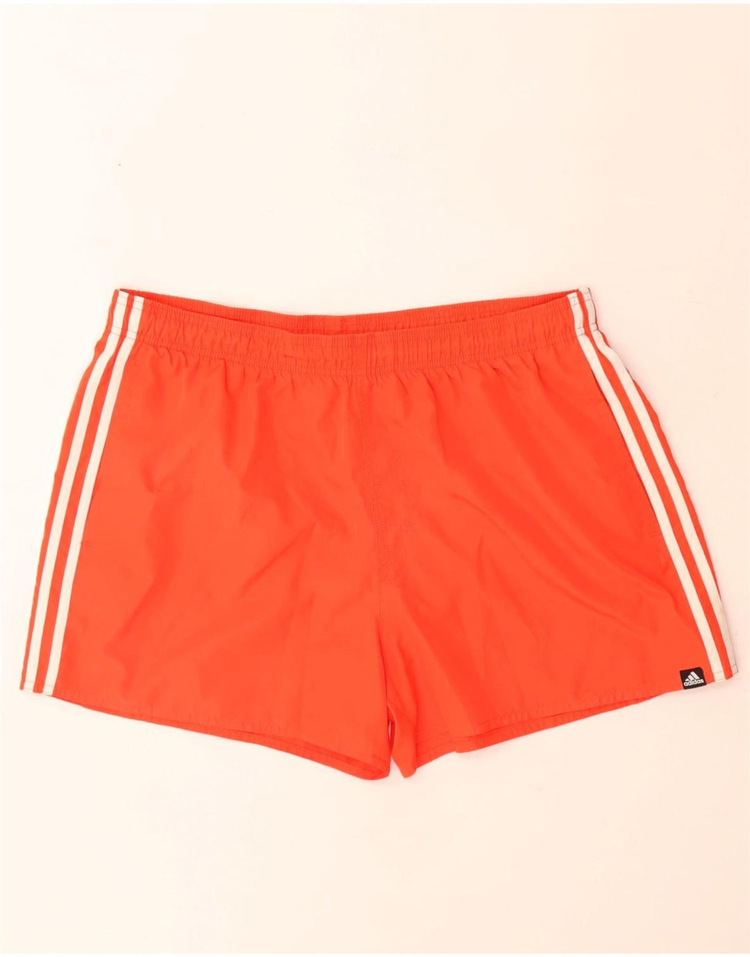 Adidas Pantalones cortos deportivos para hombre XL Naranja Poliéster
