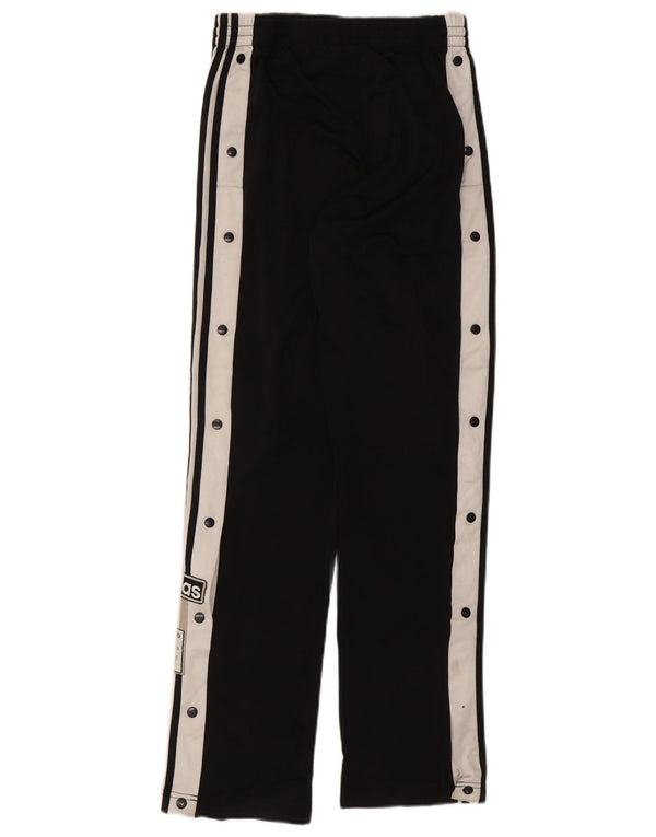 Adidas Pantalones de chándal gráficos para mujer UK 8 Small Black Colourblock