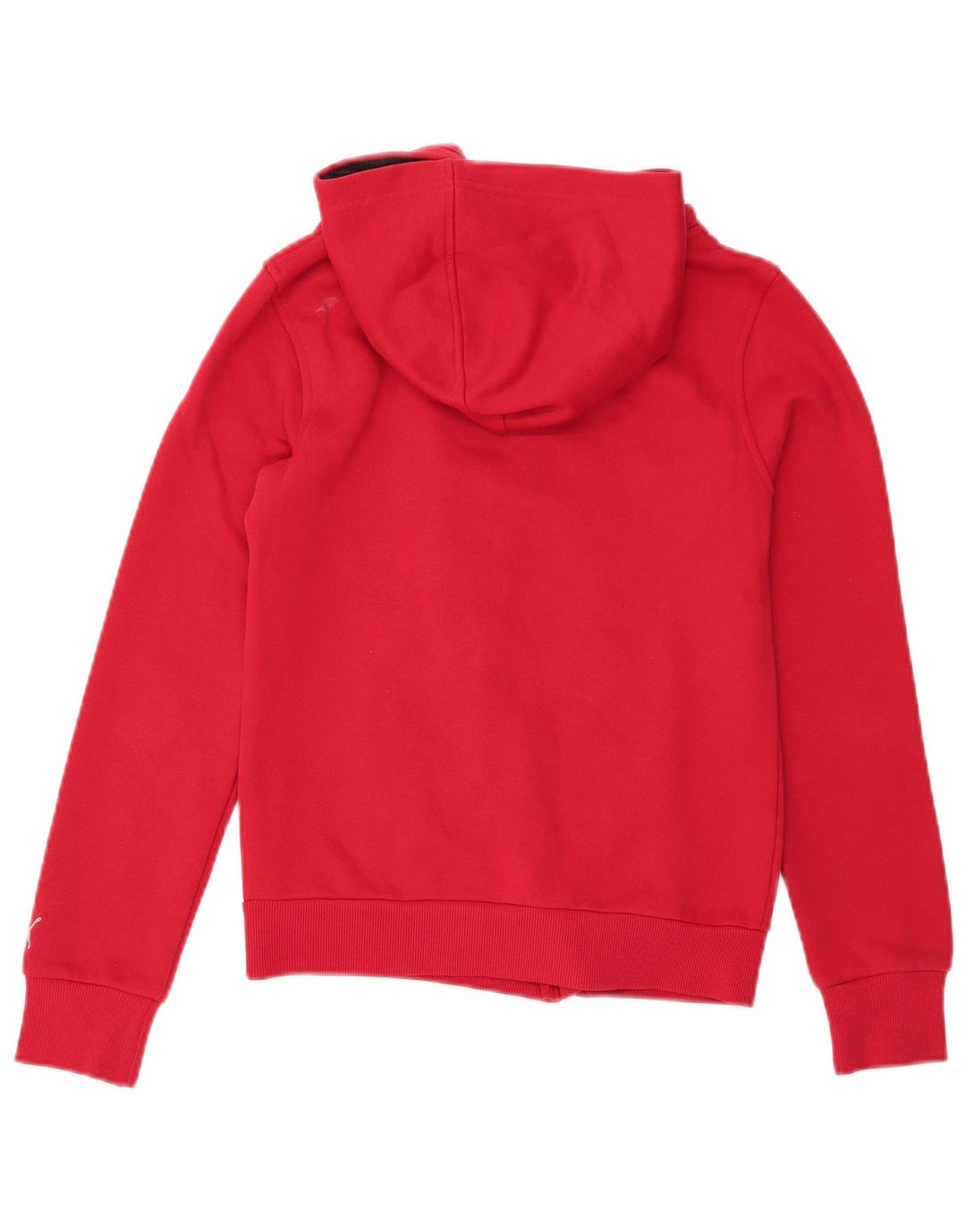 PUMA Sudadera con capucha y cremallera para mujer UK 10 Small Red