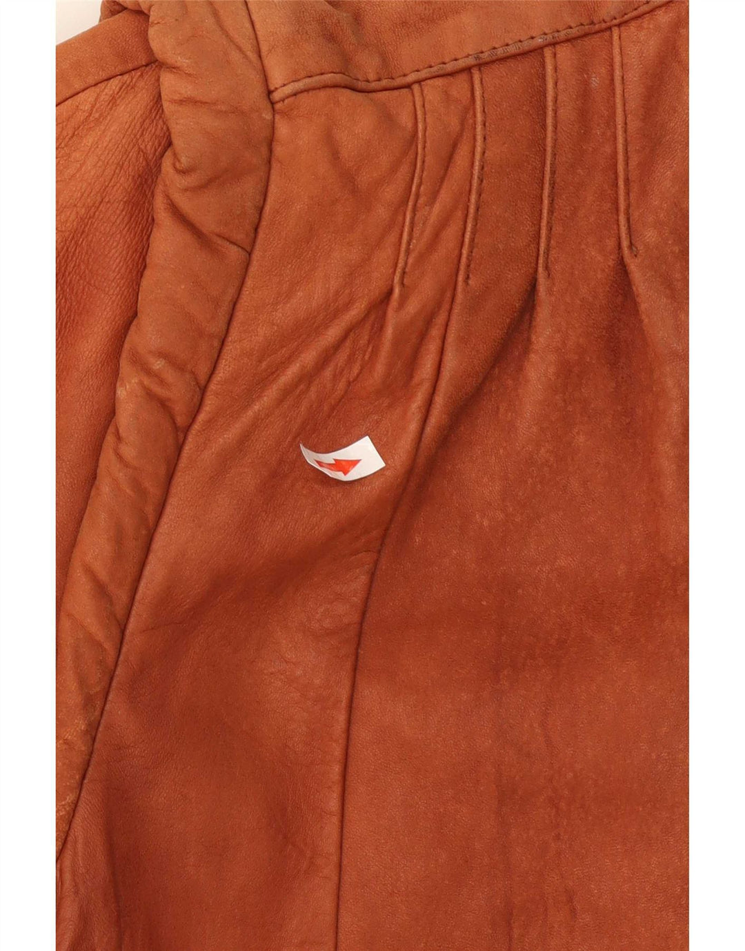 Chaqueta de cuero vintage para hombre UK 40 Large Brown
