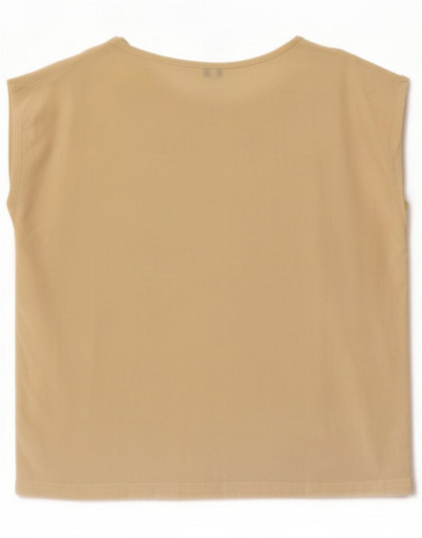 Top sin mangas para mujer Cherie IT 50 XL Beige