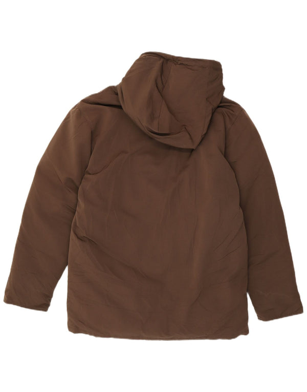 Woolrich Chaqueta acolchada con capucha para hombre UK 36 Small Brown