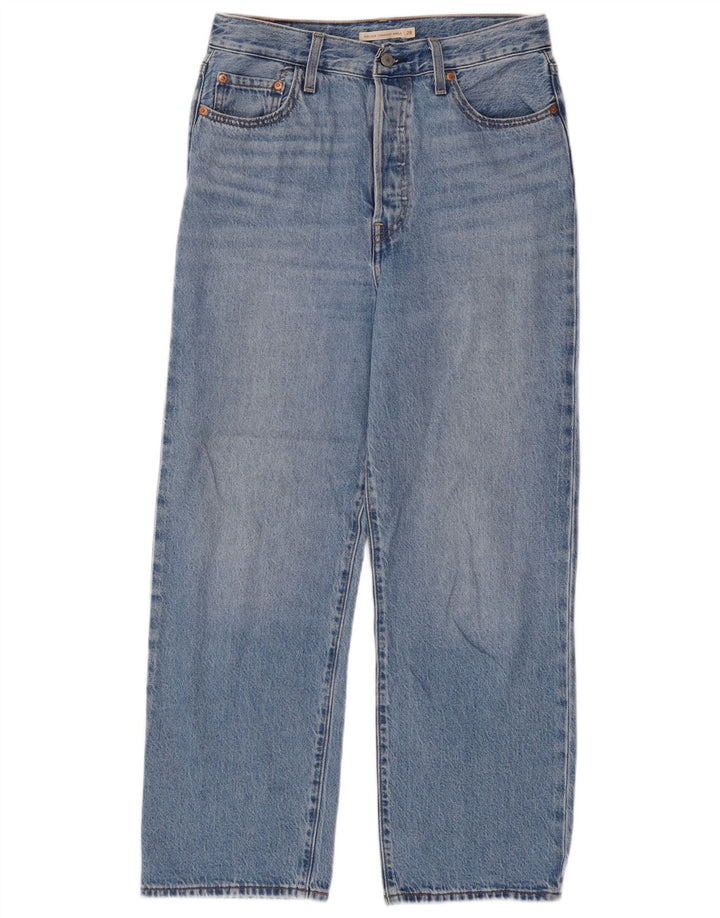 Vaqueros Levi's Mujer Ribcage Rectos W28 L27 Algodón Azul