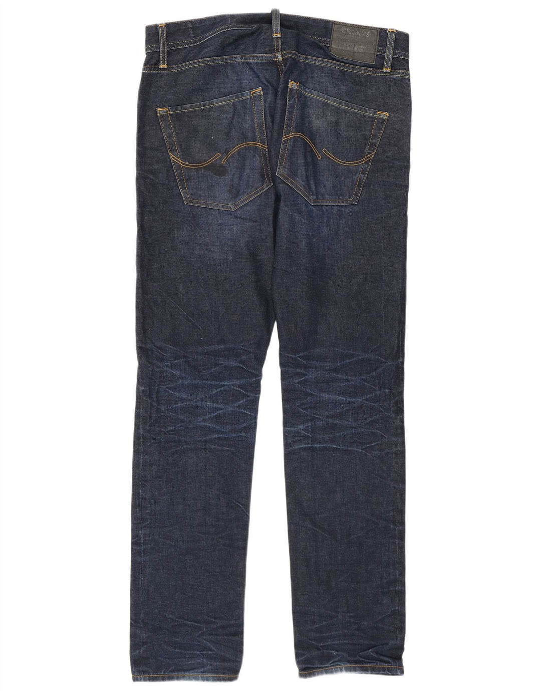 Jack & Jones Hombre Tim Slim Jeans W32 L32 Algodón Azul Marino
