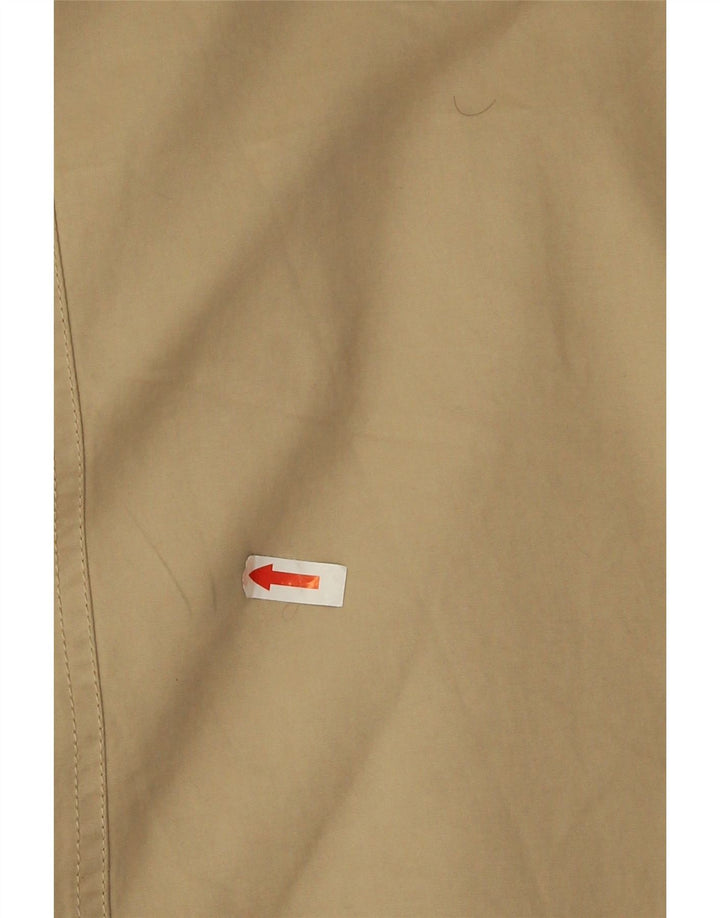 Zara Mujer Parka Con Capucha Chaqueta UK 46 Large Beige