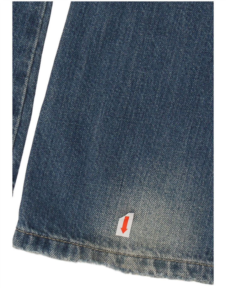 Vaqueros Bootcut Mujer Benetton IT 44 Medium W32 L32 Algodón Azul