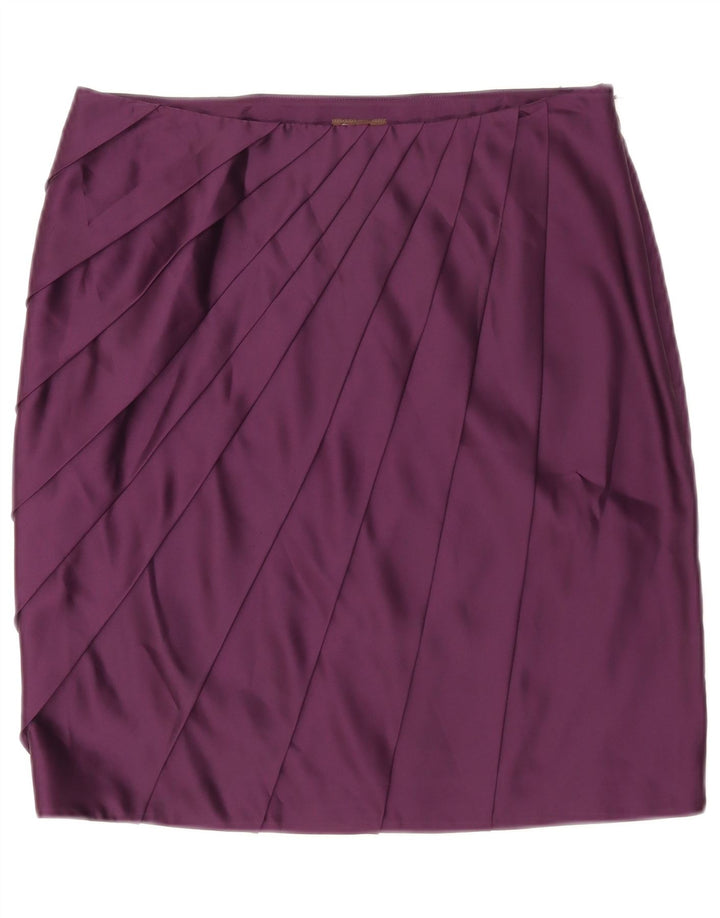 Falda lápiz para mujer Phase Eight Reino Unido 12 Mediana W30 Poliéster morado