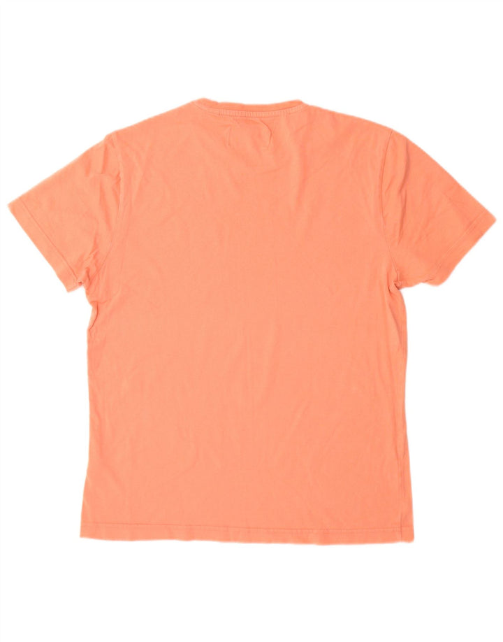 Camiseta Penguin Hombre Top Algodón Rosa Medio