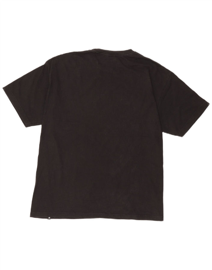 Hurley - Camiseta gráfica para hombre, talla grande, color negro