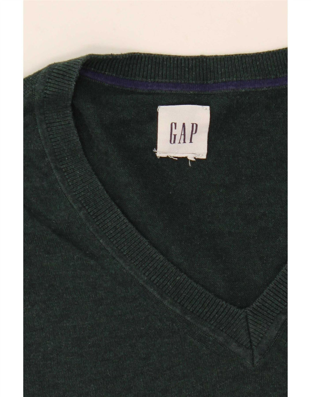 Gap Jersey con Cuello en V para Hombre XL Verde