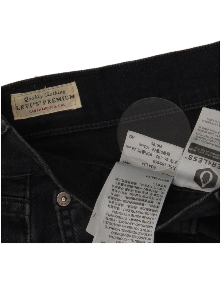 Levi's Hombre 511 Slim Jeans W34 L34 Algodón Azul Marino