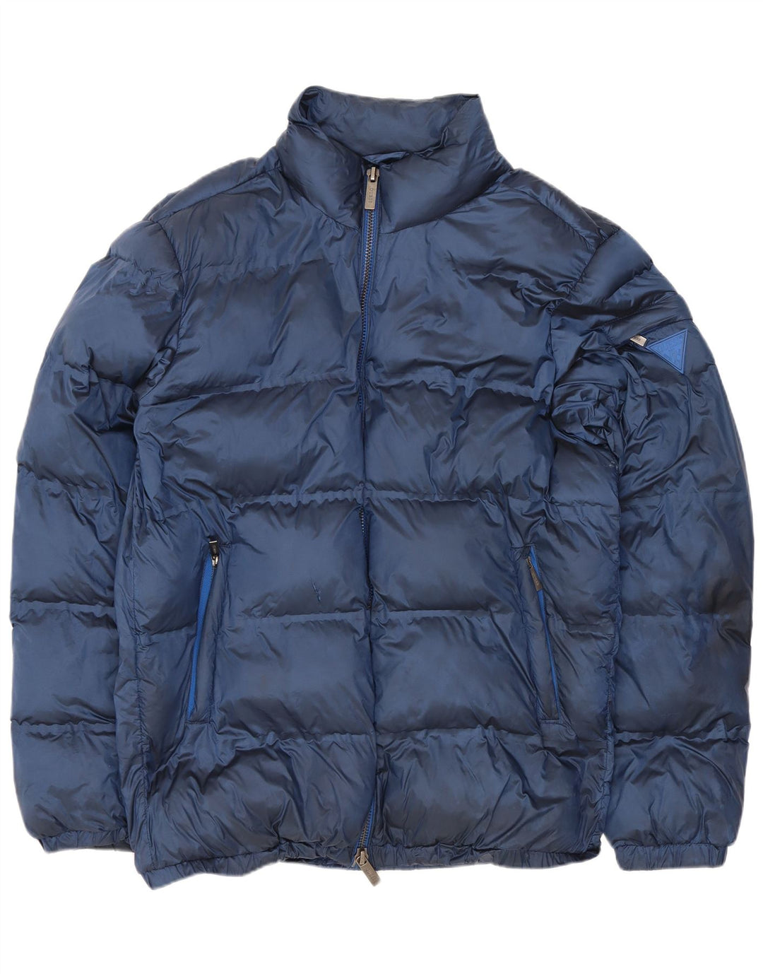 Guess Chaqueta Acolchada Hombre UK 38 Medium Azul Marino Poliamida
