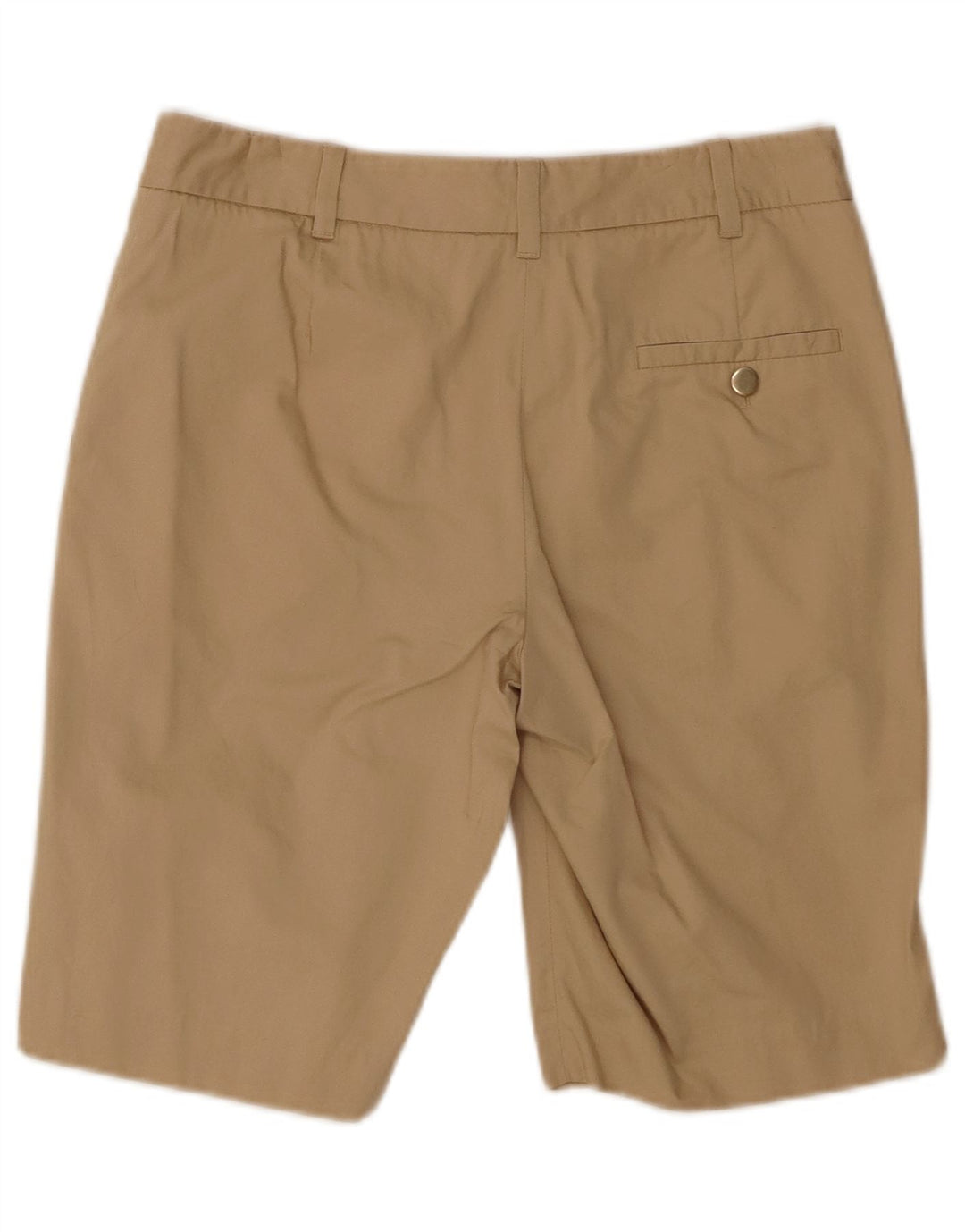 Pantalones Cortos Chinos Massimo Dutti Mujer W26 Small Beige Algodón