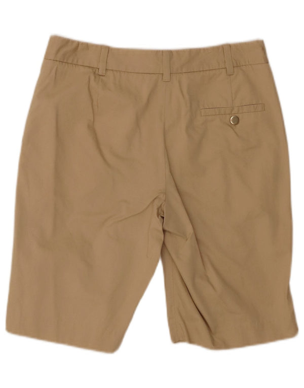 Pantalones Cortos Chinos Massimo Dutti Mujer W26 Small Beige Algodón