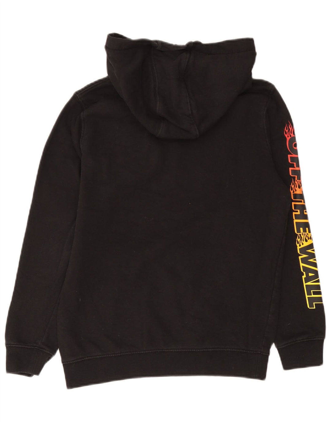 Vans - Sudadera con capucha para mujer, diseño gráfico, talla 40, color negro
