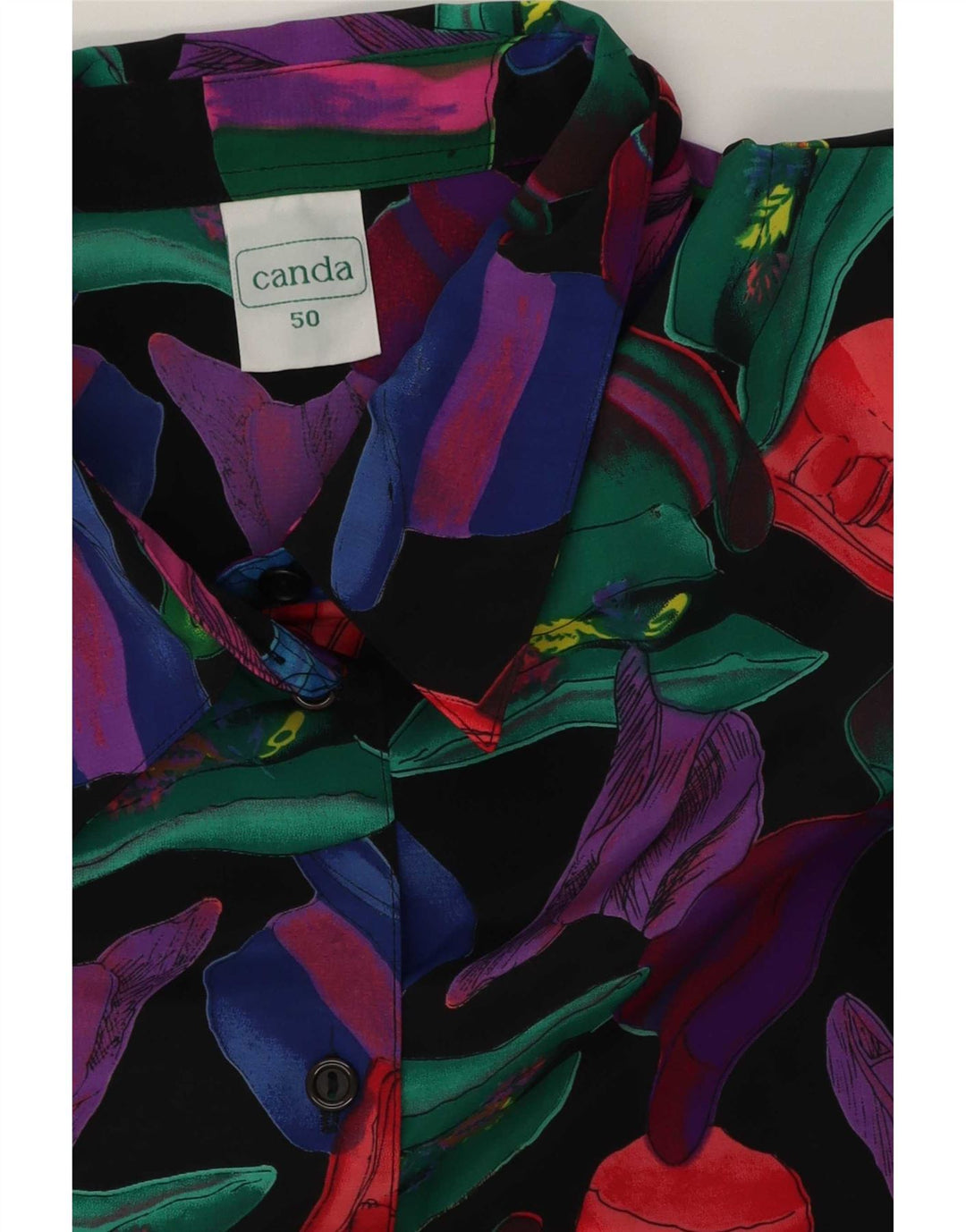 C&A Blusa Canda para Mujer con Estampado Abstracto EU 50 3XL Multicolor