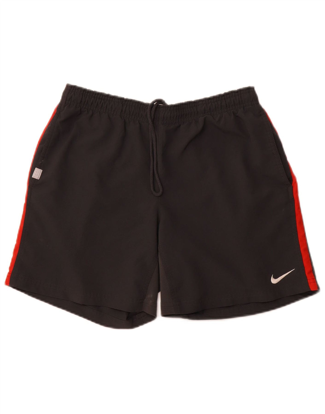 NIKE Shorts deportivos para hombre Gris medio Colorblock Poliéster