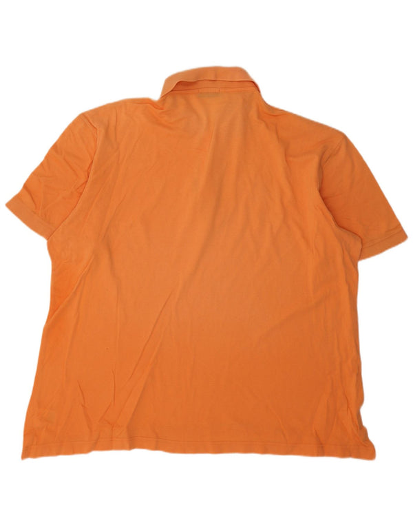 Sergio Tacchini Polo Hombre IT 56 XL Algodón Naranja