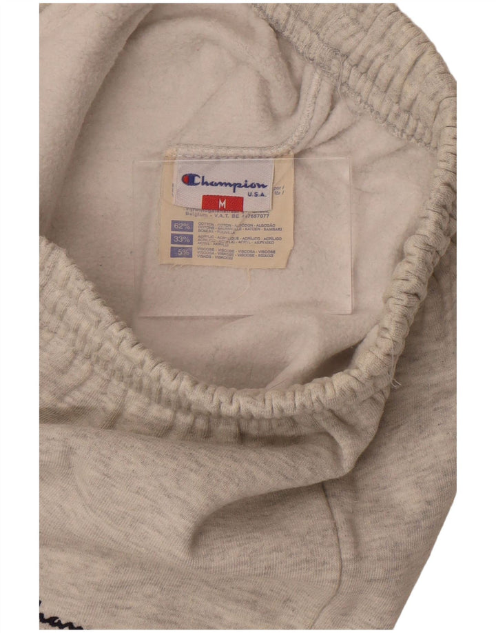 Champion Pantalones De Chándal De Algodón Gris Medio Moteado