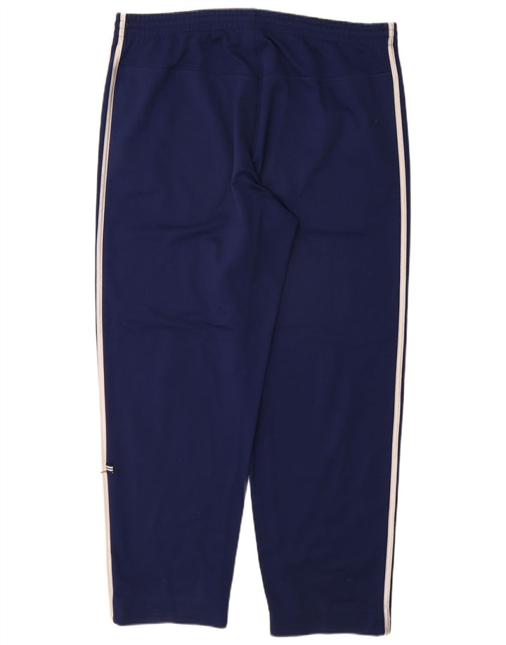 Adidas Pantalones de Chándal para Hombre UK 40/42 Medium Azul Marino Poliéster