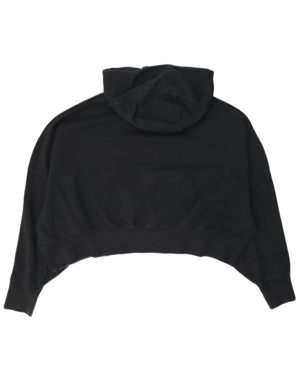 Nike - Jersey con capucha para mujer, talla extragrande, talla M, color negro