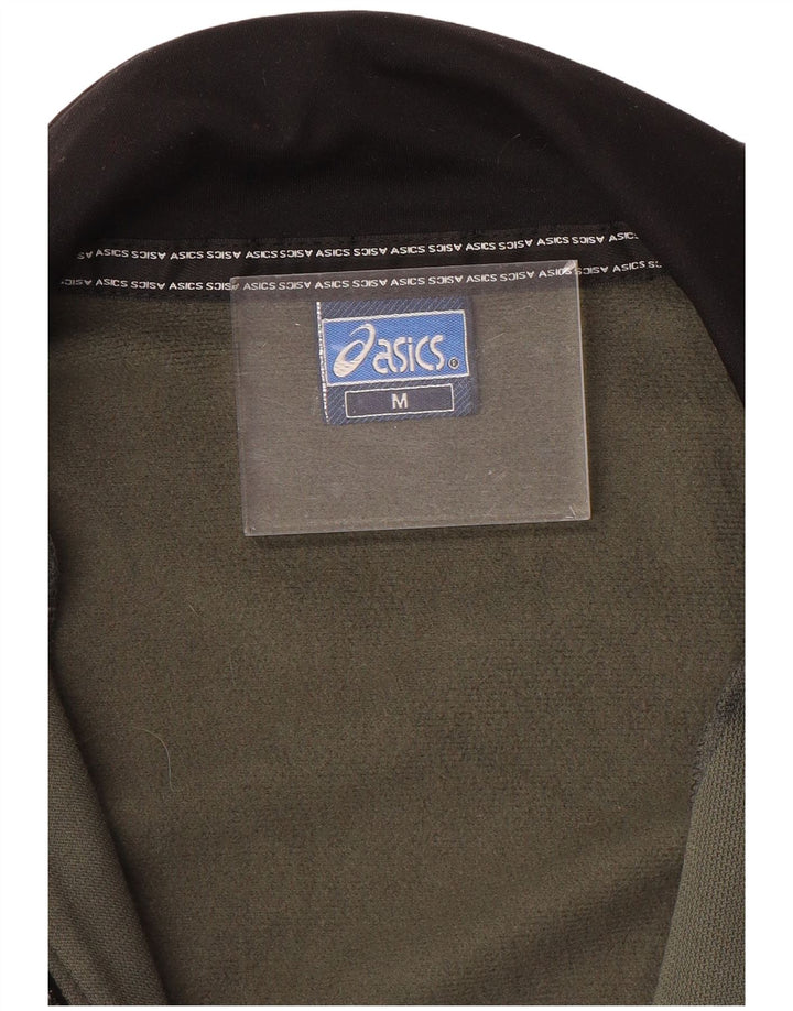 ASICS Chaqueta de chándal holgada para mujer UK 14 Medium Khaki