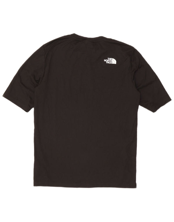 The North Face Mens T-Shirt Top Small Black Polyester