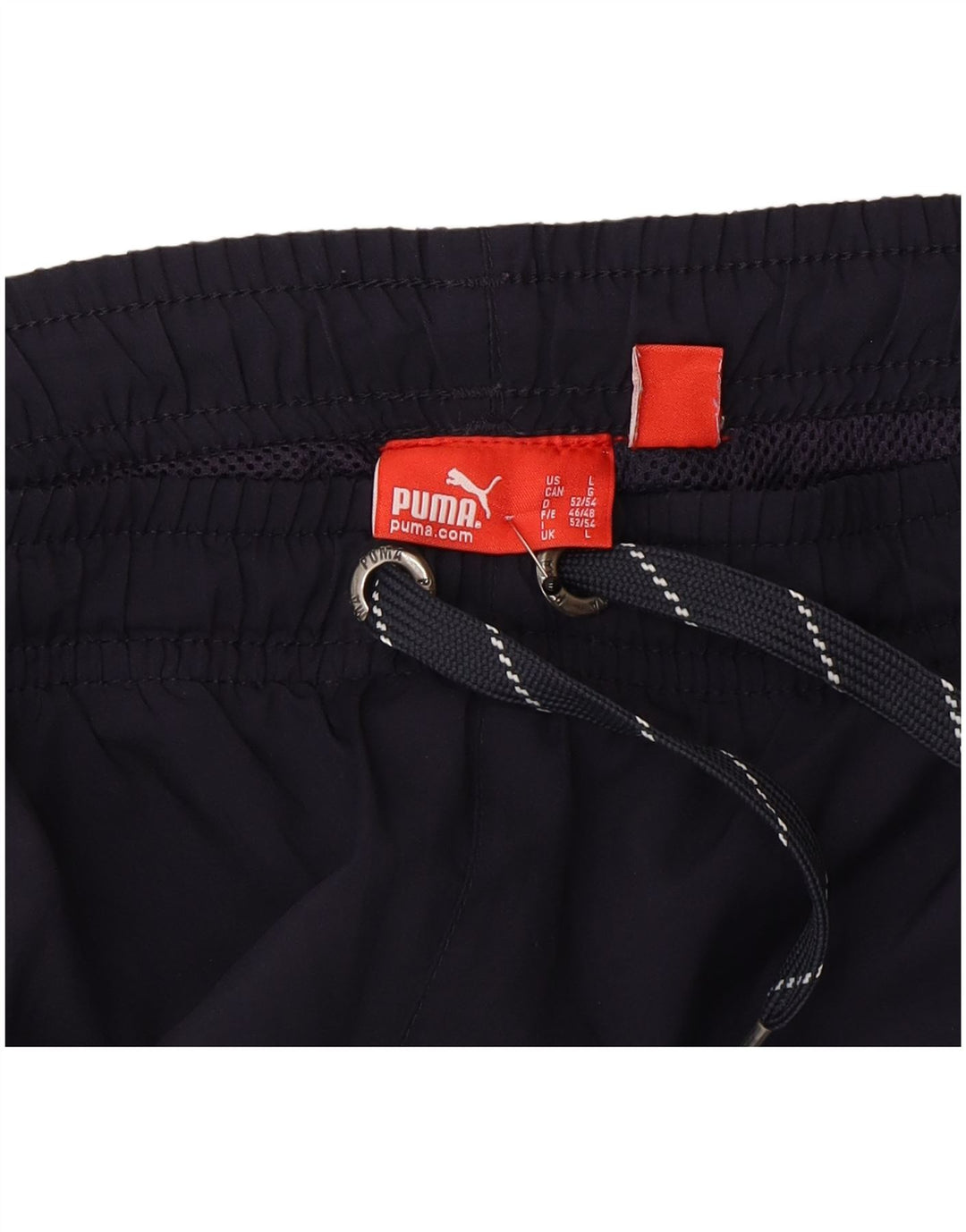 Puma Bermudas gráficas para hombre, pantalones cortos deportivos, talla grande, azul marino