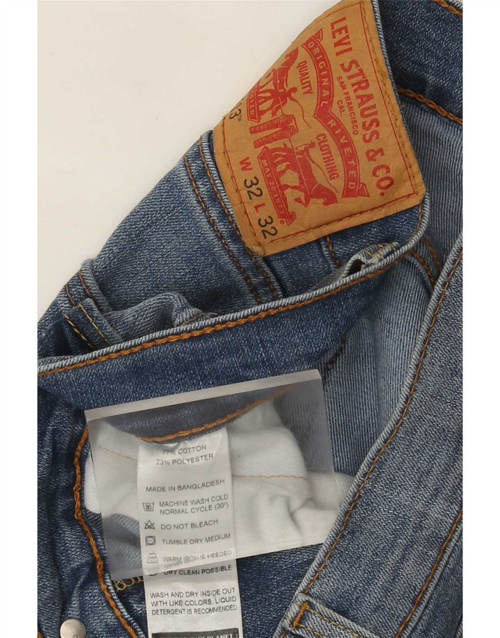 Levi's Jeans rectos 513 para hombre W32 L28 Algodón azul