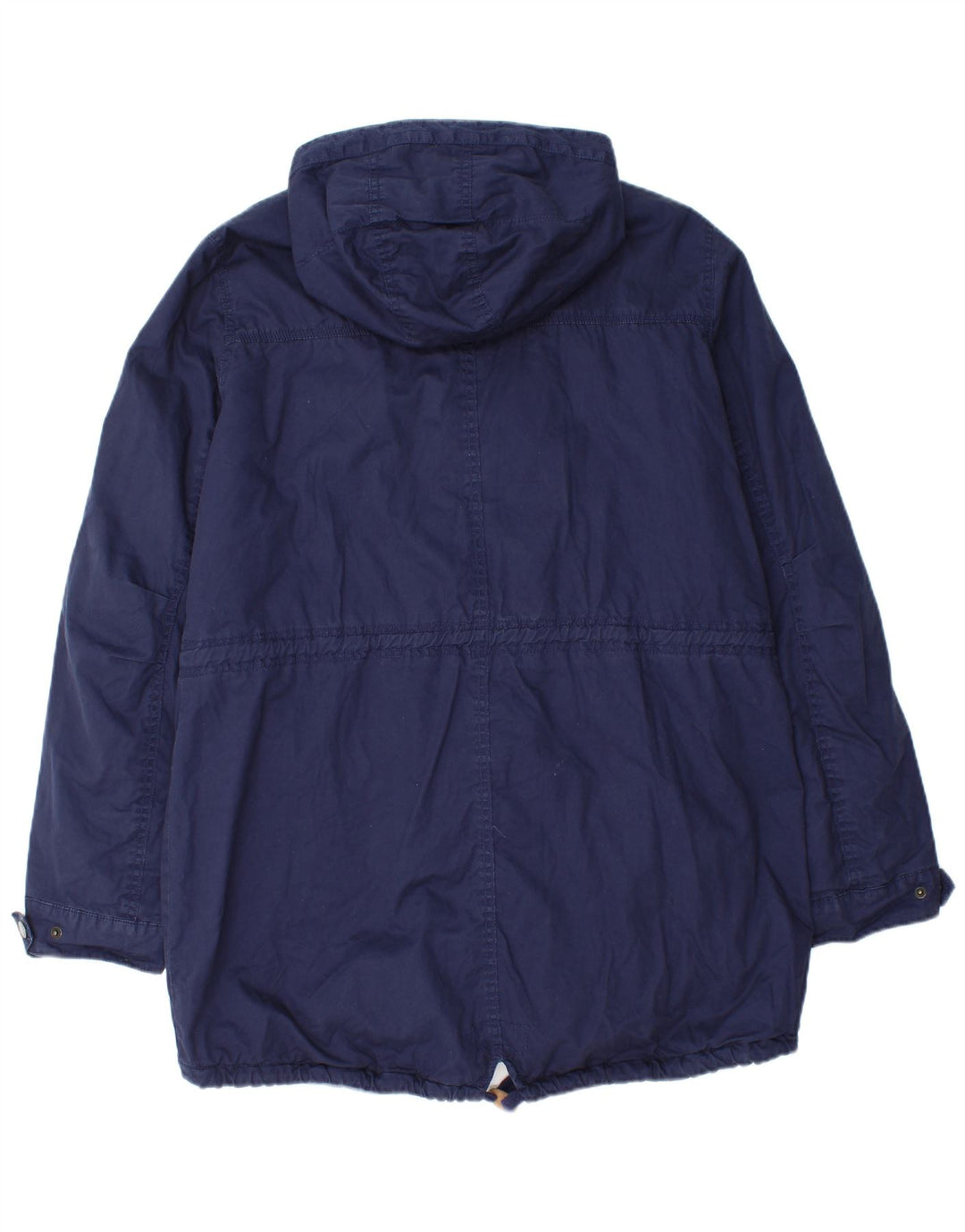 Parka con capucha para mujer Fat Face UK 40 XL Algodón azul marino