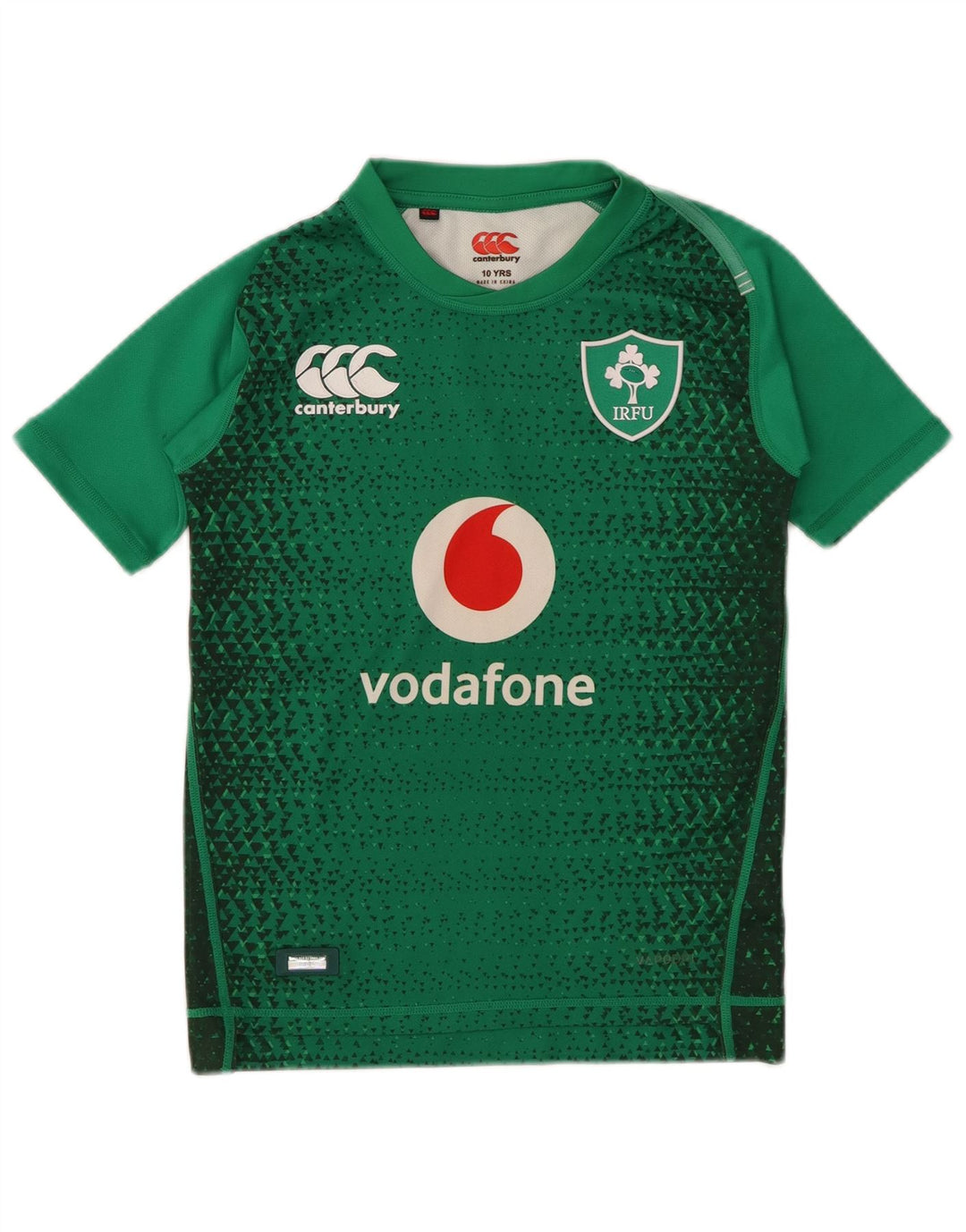 CANTERBURY Camiseta gráfica para niño Top 9-10 años Verde Poliéster
