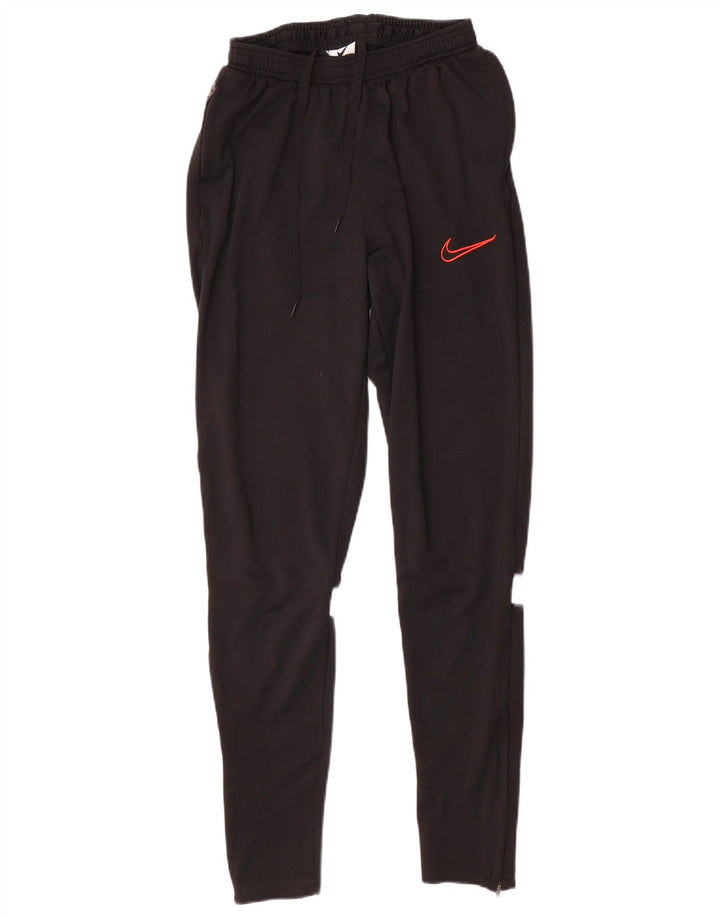 Nike - Pantalones de chándal Dri Fit para hombre (talla pequeña), color negro y poliéster