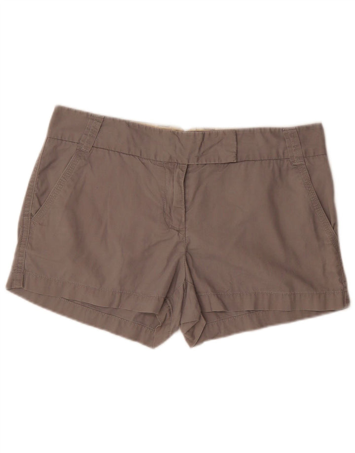 J. Crew Pantalones cortos chinos para mujer US 8 Medium W33 Algodón gris