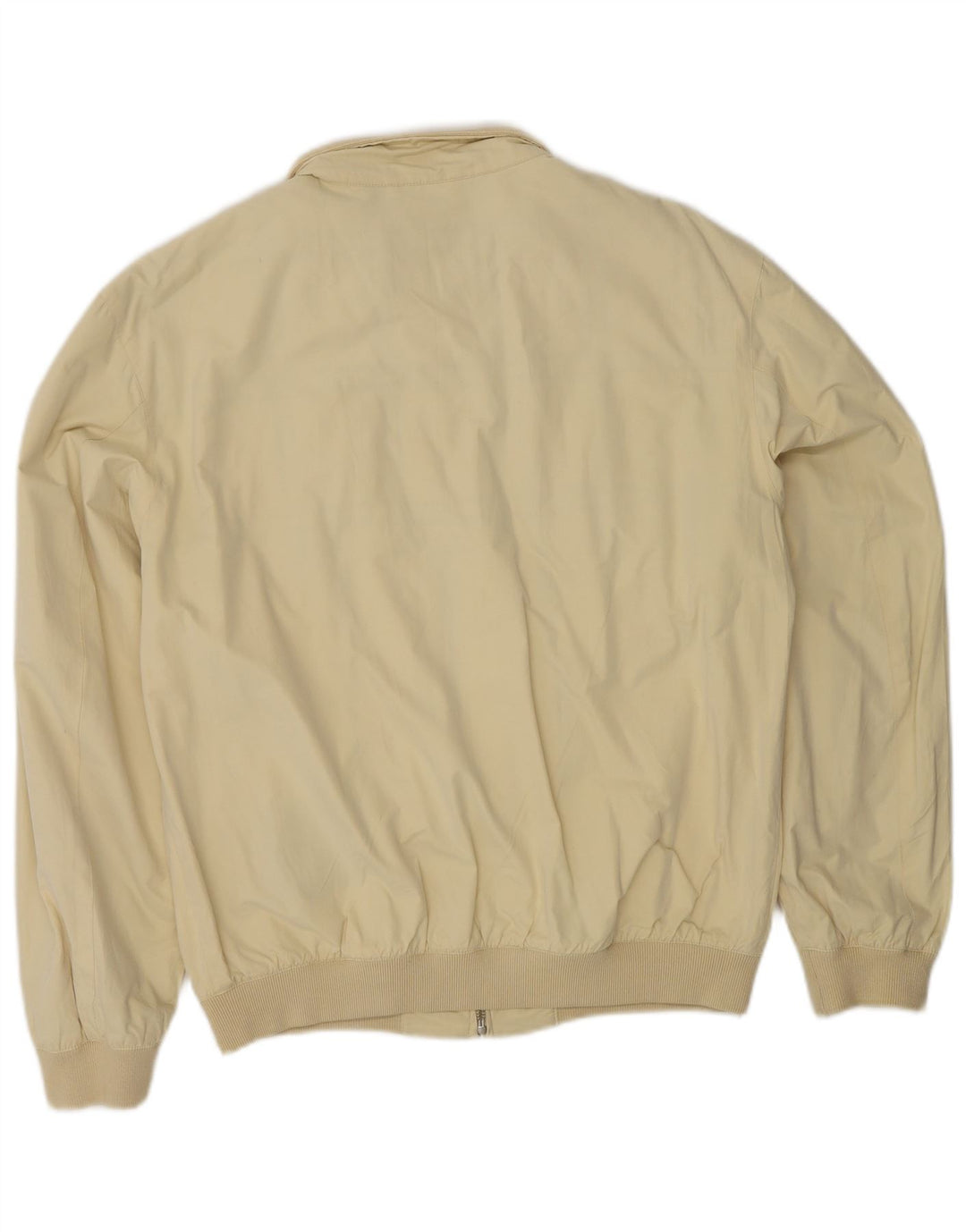 Brooksfield Mens Bomber Jacket IT 46 Pequeño Poliéster Beige