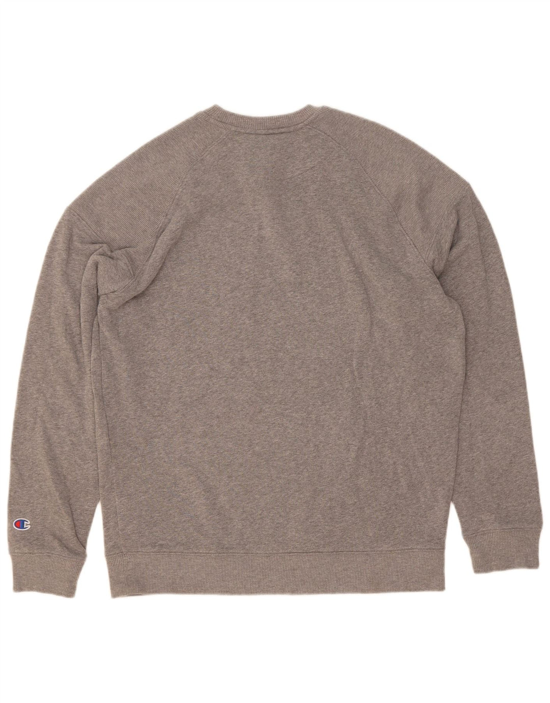 Champion Sudadera Jumper Gris Medio Poliéster Moteado