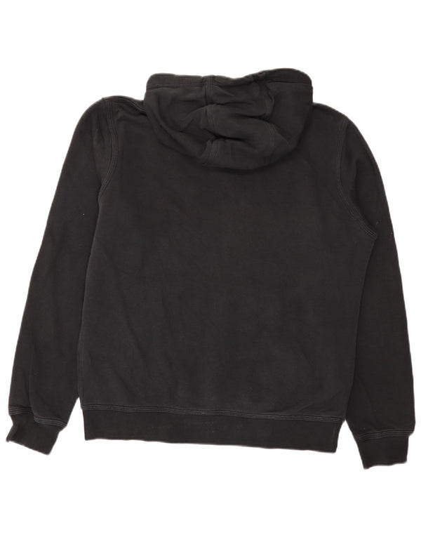 Nike - Sudadera con capucha para hombre (algodón negro mediano)