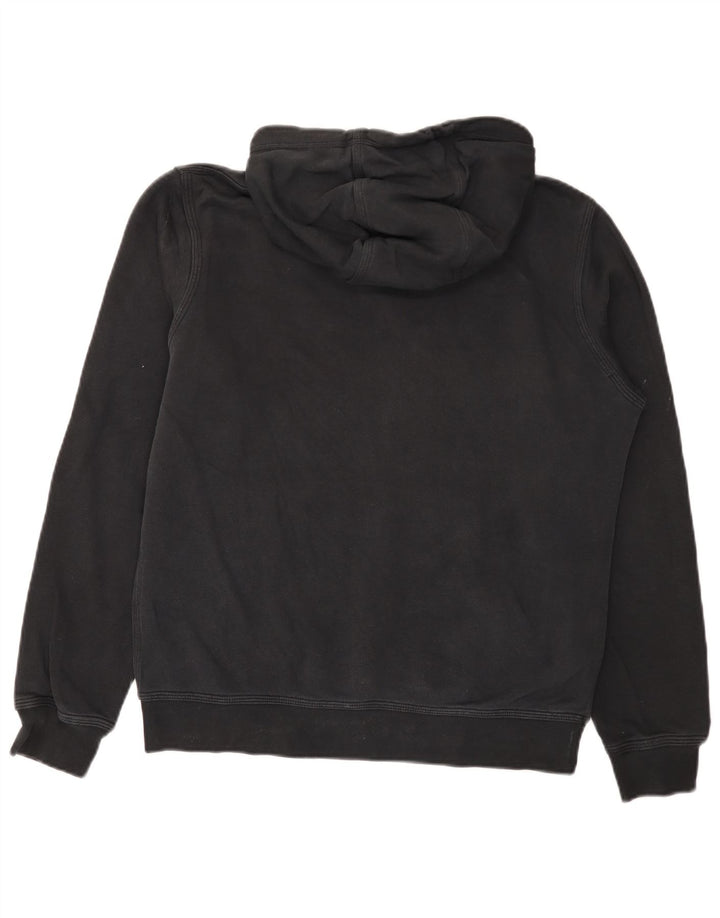 Nike - Sudadera con capucha para hombre (algodón negro mediano)
