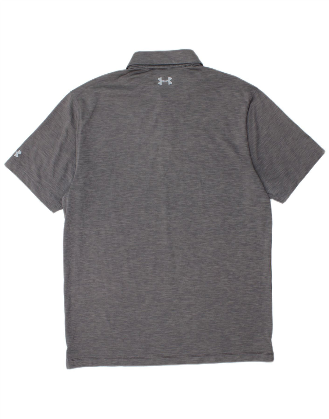 UNDER ARMOUR Polo Heat Gear para hombre a rayas gris medio