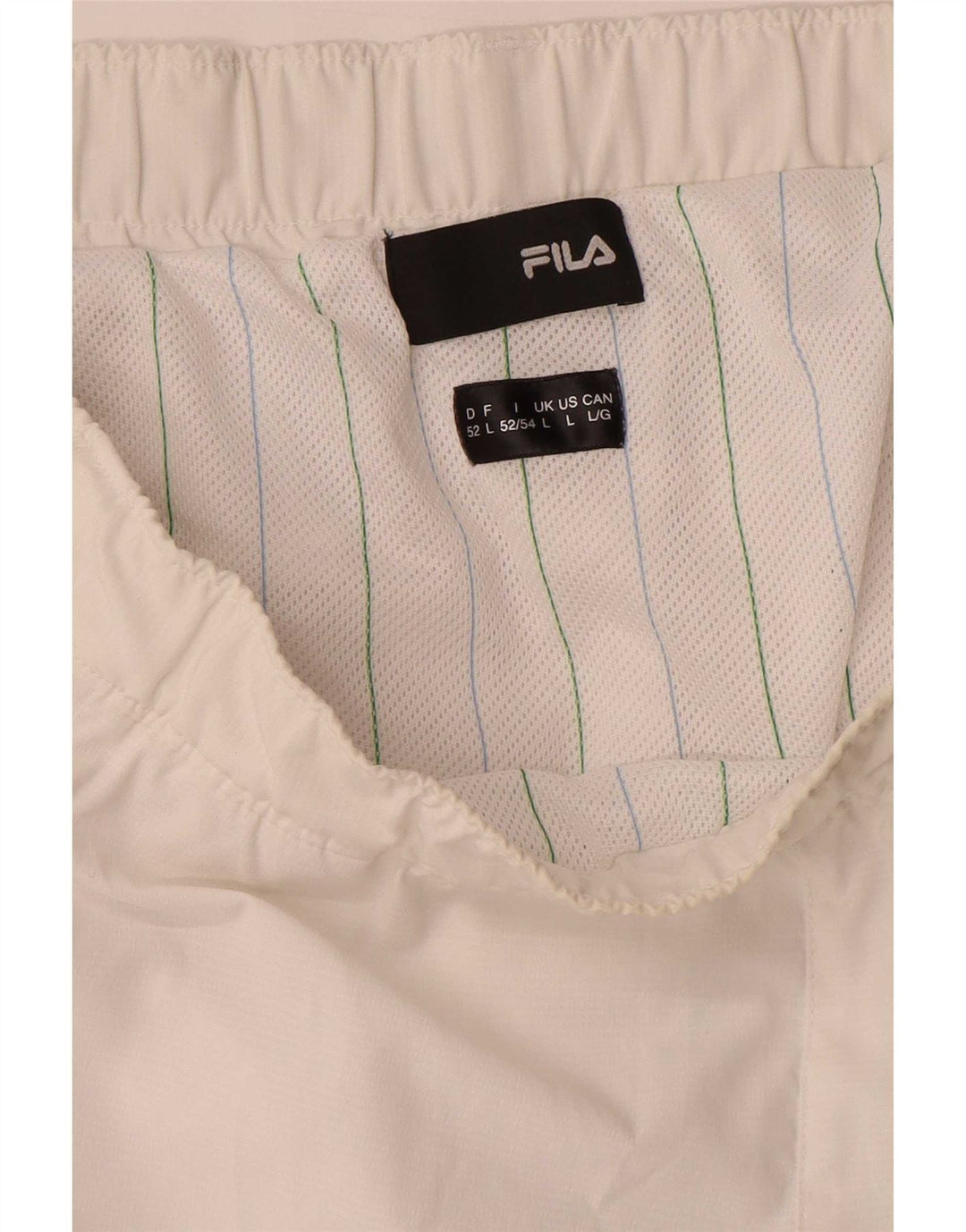 Fila Hombre Bañador Shorts Grande Blanco