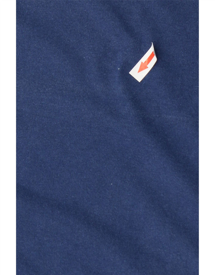 Saltrock - Camiseta gráfica para hombre, talla grande, algodón azul