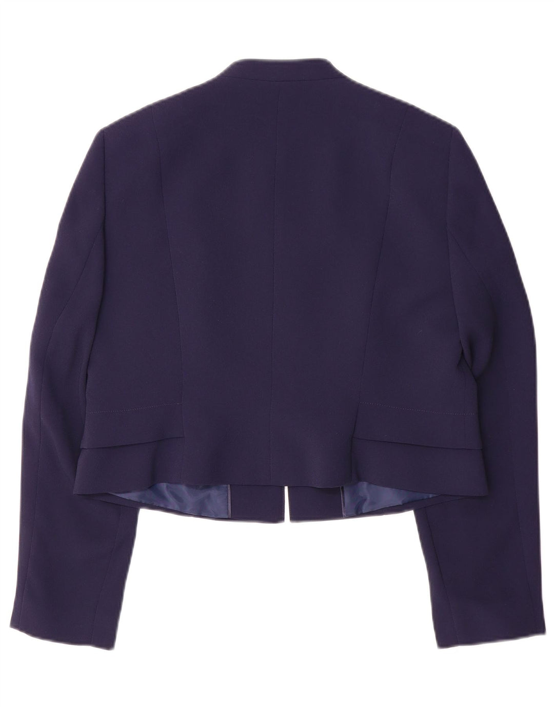 PRECIS Chaqueta tipo blazer abierta para mujer UK 40 Mediana Azul marino Poliéster
