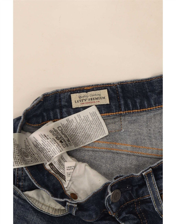 Vaqueros Levi's Hombre Rectos W31 L30 Algodón Azul Marino