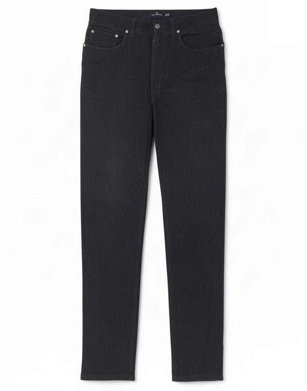 Marks & Spencer Vaqueros ajustados Blue Harbor para hombre W32 L33 Algodón azul marino