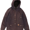 Carhartt Chaqueta cortavientos con capucha para hombre UK 36 Small Poliéster azul marino